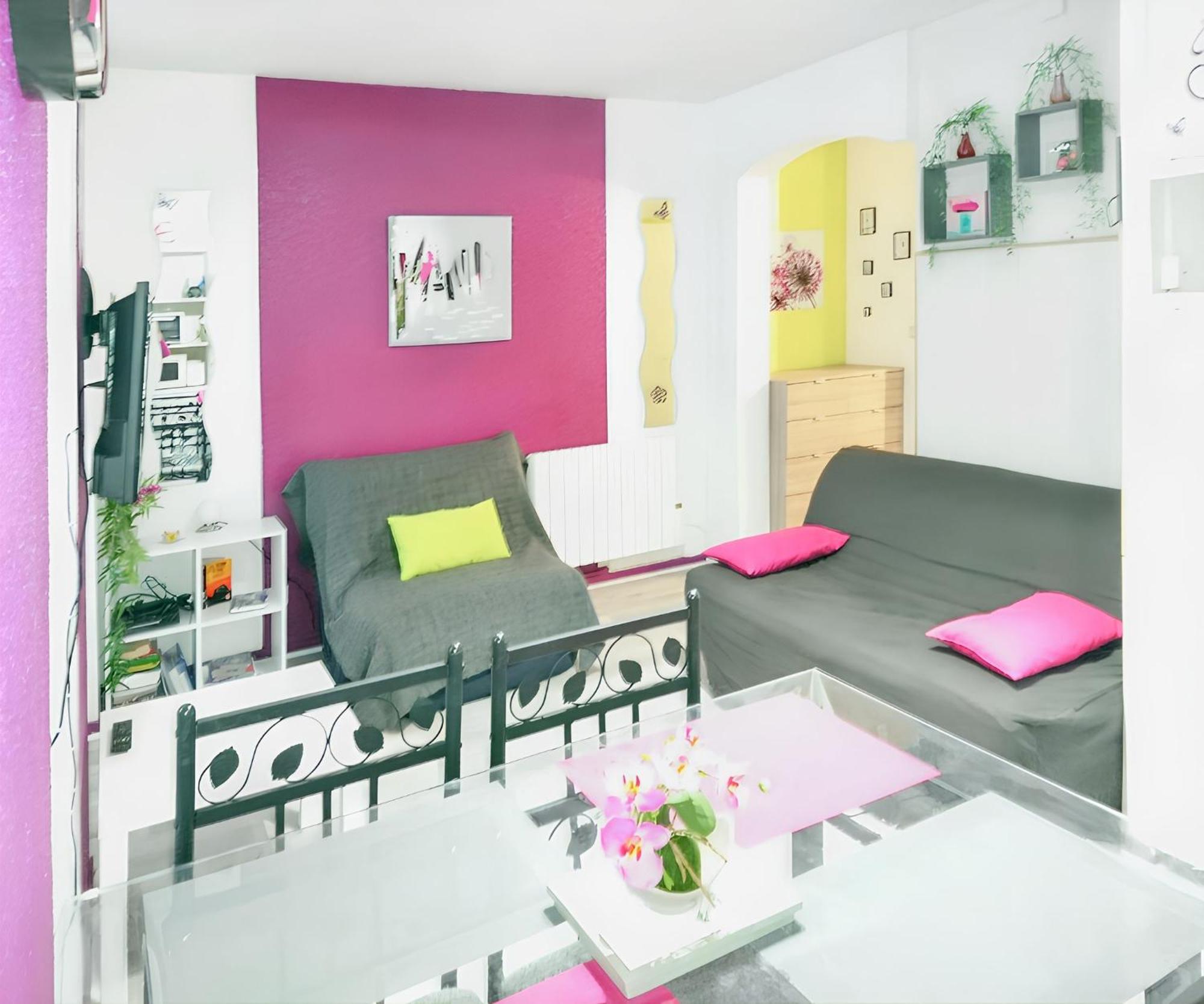 Appartement Charmant A Cauterets 27 M² Vue Sur La Ville Esterno foto